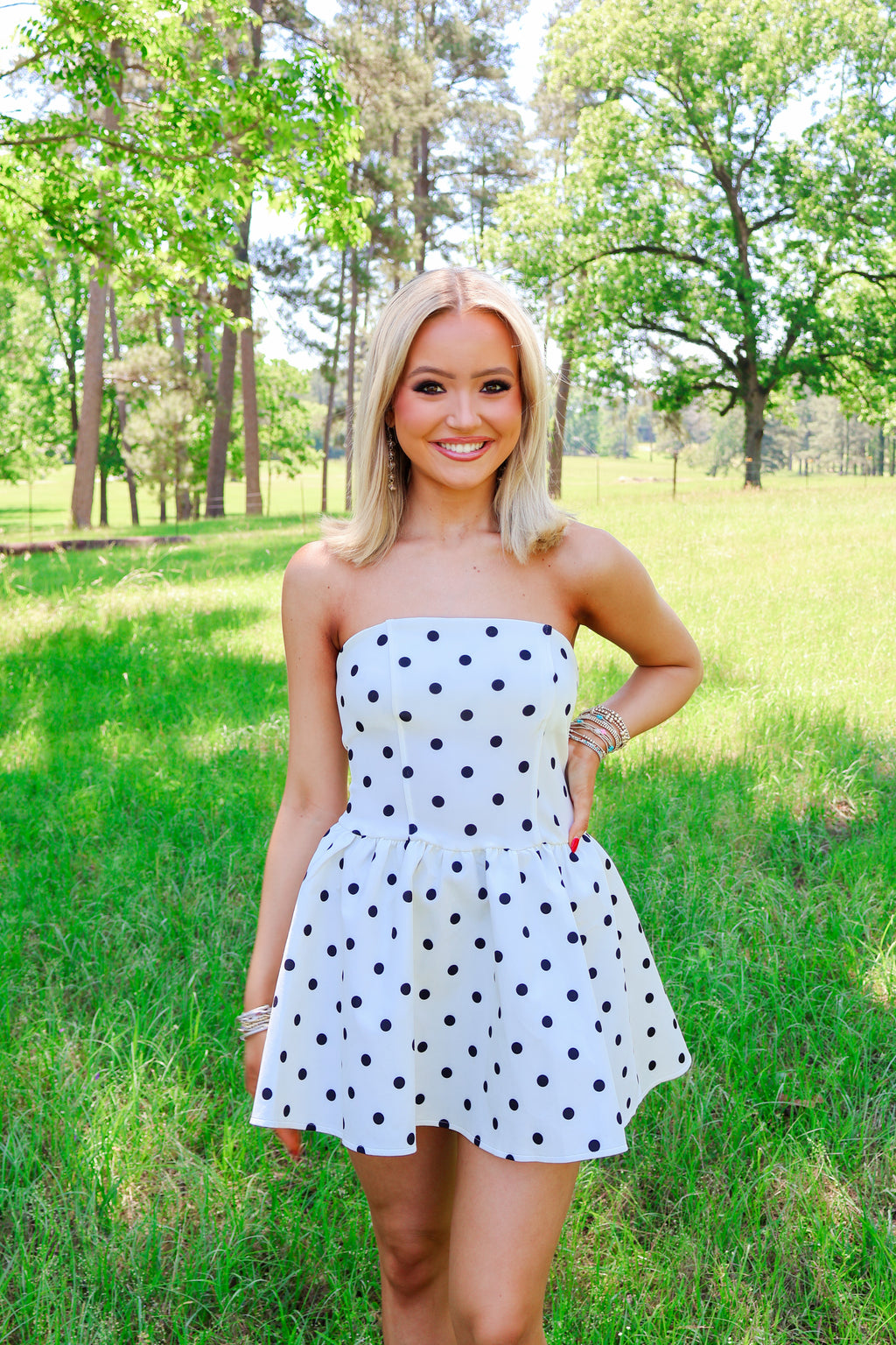 Rock a Lot of Polka Dots Dress