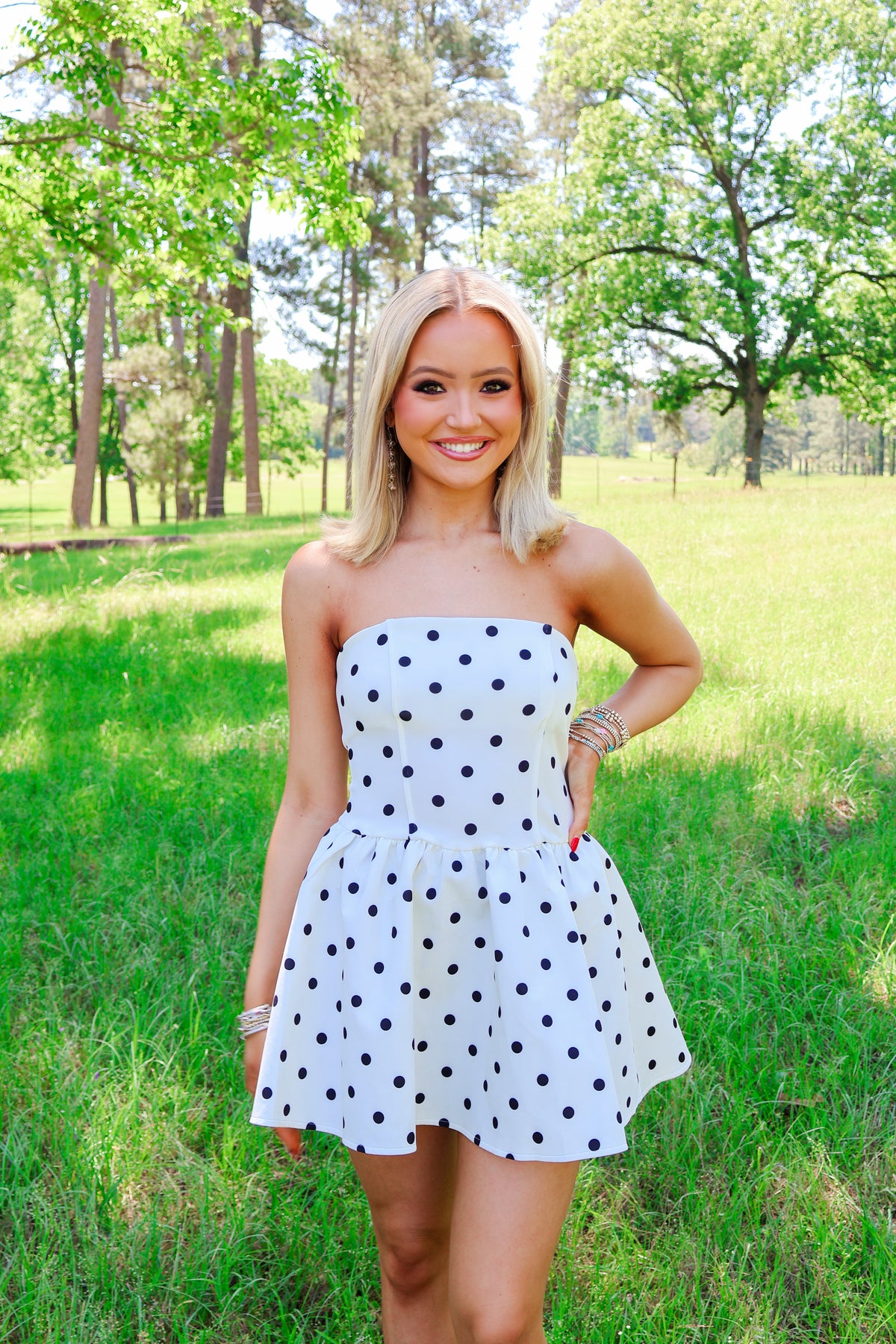 Rock a Lot of Polka Dots Dress