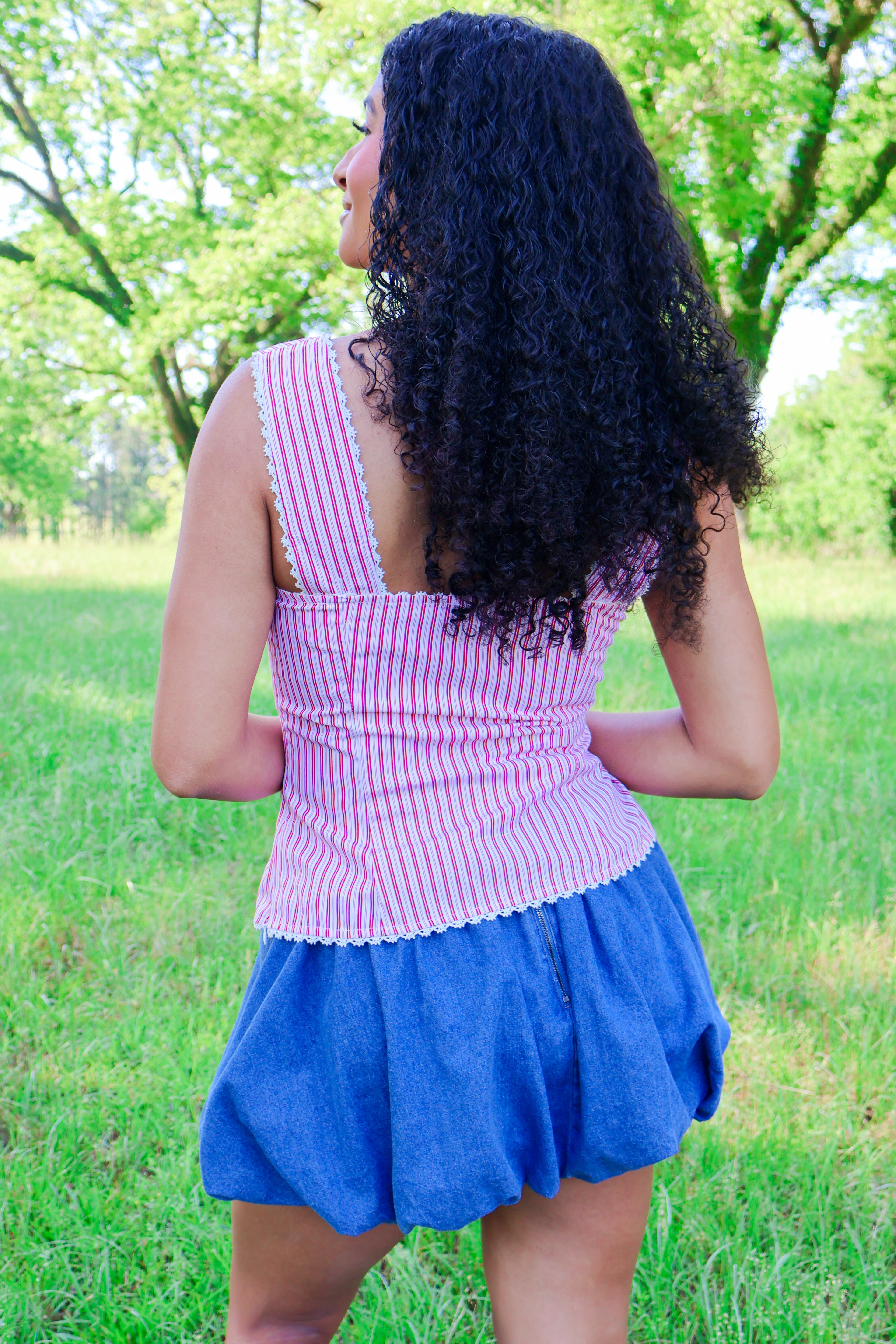 Blue Jean Baby Skirt