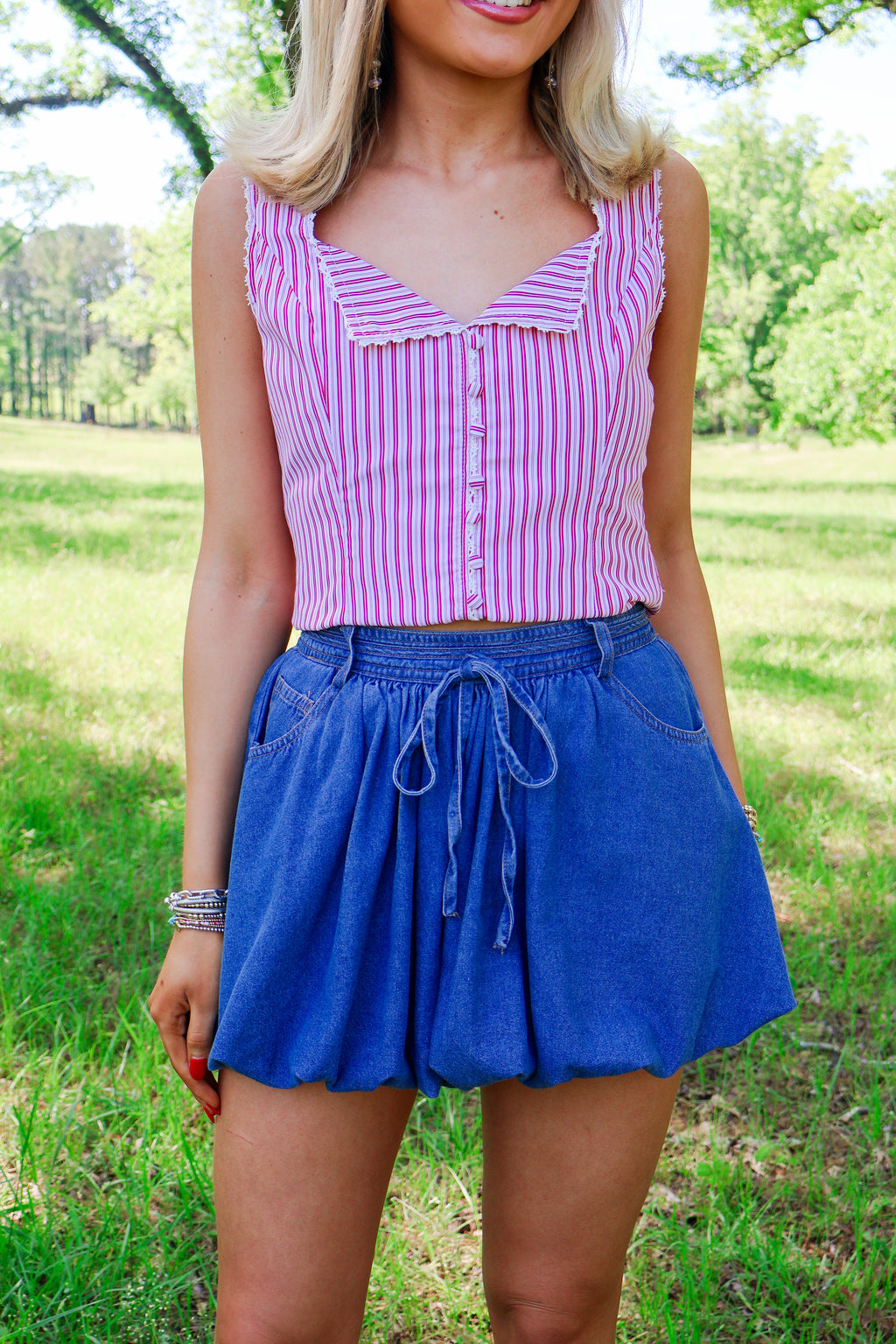 Blue Jean Baby Skirt